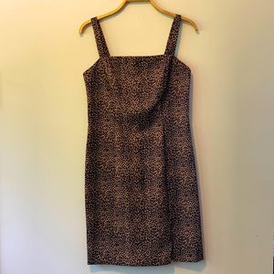 Vintage Cheetah Print Dawn Joy Dress